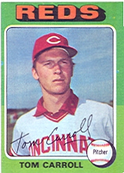1975 Topps Baseball Cards      507     Tom Carroll RC